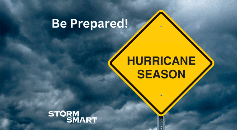 Storm Smart Hurricane season yield sign - be prepared 1200x658