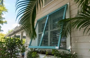 Hurricane Protecting Bahama Shutters