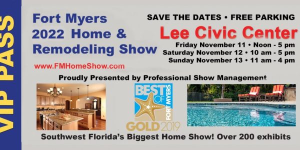 Storm Smart Fort Myers Home and Remodeling Show 2022 VIP Pass